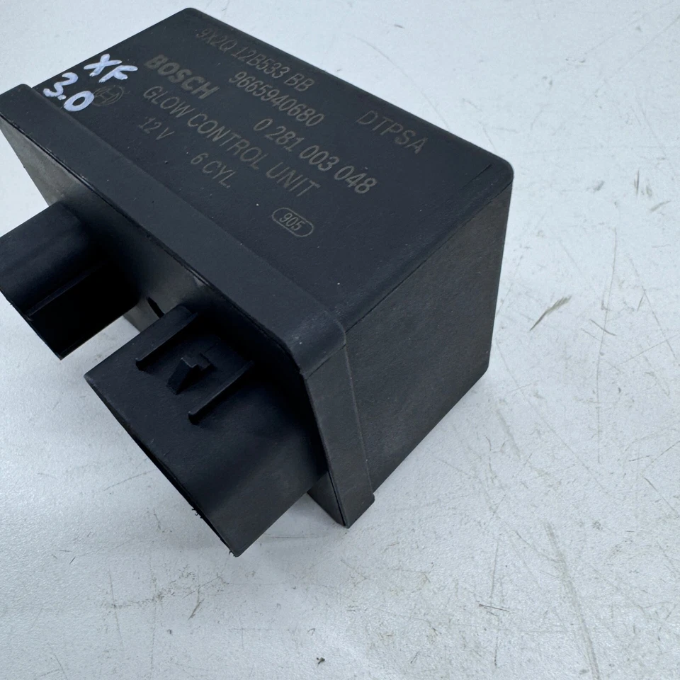 RELÉ BUJÍA INCANDESCENTE JAGUAR XF X250 9X2Q-12B533-BB 3.0 DIÉSEL AJV6D 08-11 Foto 4 de 4