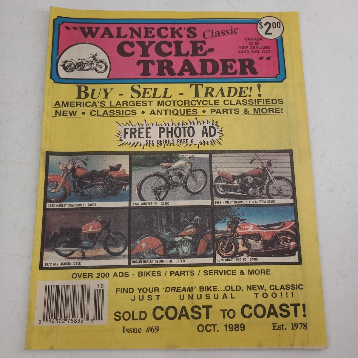 Walneck's classic cycle trader deals
