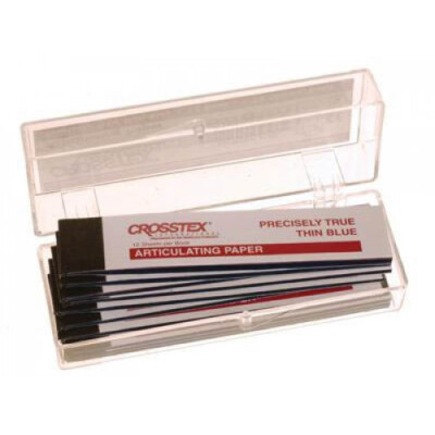 Crosstex TPXXT Articulating Paper XX-Thin Blue .00125'' 32 Microns 144/Sheets