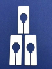  RECTANGLE CLOTHING SIZE DIVIDERS bag of 25 "BLANK"