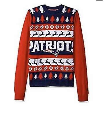 nfl ugly sweater patriots