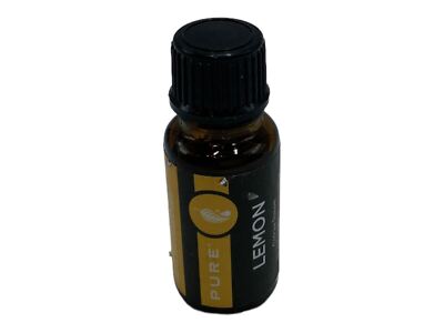 Pure Lemon Citrus Limon 100% pure essential oil .5fl oz