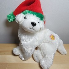 TY Beanie Baby - TINSEL the Dog (BBOM December 2003) (6.5 inch) - MWMTs