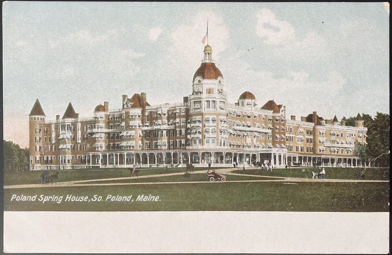 SO. POLAND, MAINE. C.1910 PC.(A17)VIEW OF POLAND SPRING HOUSE eBay