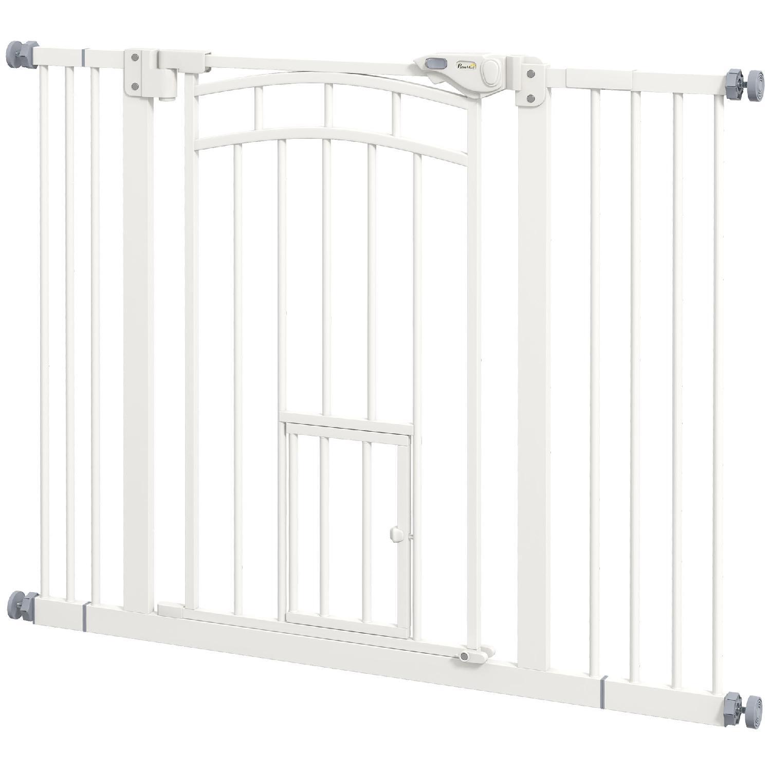 AllMyPets Cancellino per Cani taglia Piccola e Media 74-100x76cm Bianco 1WTAM262