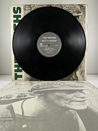 The Smiths Meat Is Murder Lp Vinyl Promo Brazil 1986 EX/VG Rare W/ Insert - Picture 5 of 6