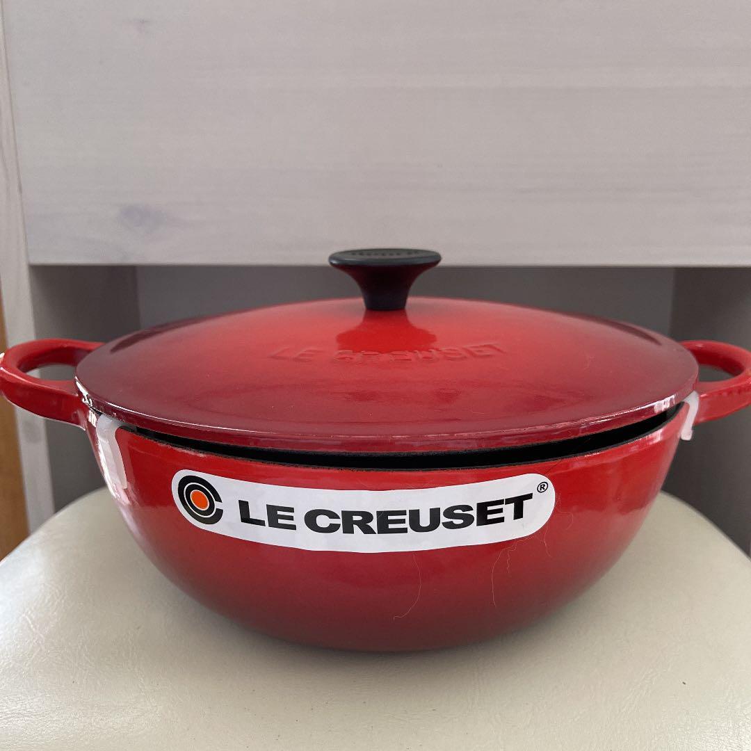 新品/未使用 LE CREUSET MARMITE 22cm チェリーレッド Le Creuset Red Marmit 22cm New and unused | eBay