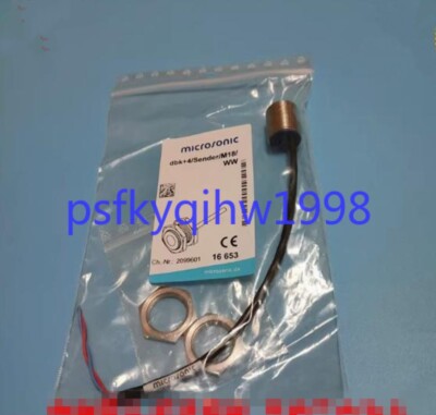 1pcs NEW Microsonic DBK+4/Seder/M18/WW ultrasonic transmitter