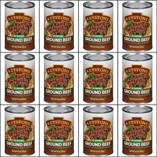 12 Canned Ground Beef 🇺🇸USA Made Keystone Meat 14 Oz Ex 5/2030 Emergency Food