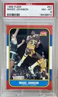 1986 Fleer Magic Johnson #53 PSA 8 NM-MT