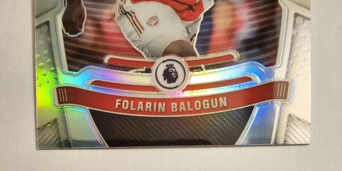 2021-22 Prizm Premier League Silver Prizm #208 FOLARIN BALOGUN RC ROOKIE! πΊπΈπ₯ - Picture 3 of 5