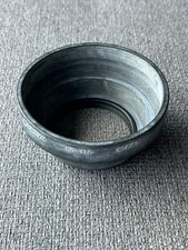 Mamiya Rubber Lens Hood for M 645 Camera 80mm-110mm Lenses W/ 58mm Thread, VG 