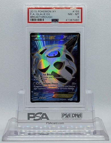 Glalie-EX graded PSA 8 for sale on eBay