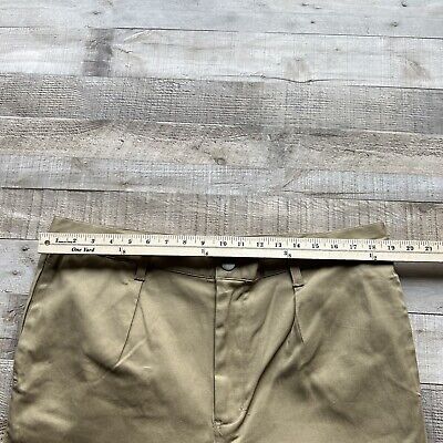 Elwood Chino Pants Mens 38x26 Khaki Brown Cuffed Ankle Elwood Chino Pants Mens 38x26 Khaki Brown Cuffed Ankle