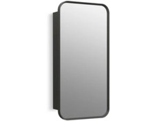 NEW Kohler K-35569-BLL Q6 Verdera 15" x 30" Framed Single Door Medicine Cabinet
