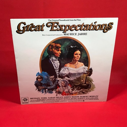 MAURICE JARRE Great Expectations 1974 UK Vinyl LP Original Film Soundtrack PYE