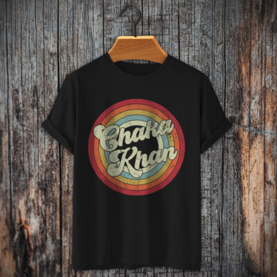 Queen of Funk Chaka Khan Vintage Sunset TShirt Rufus I Feel for You Ain't Nobody