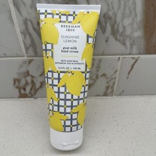 Beekman 1802 Sunshine Lemon Goat Milk Hand Cream - 3.4 fl oz - New - Sealed