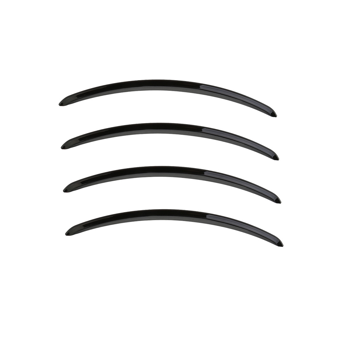 Black Rear Fender Trim Accent For Harley Street Glide FLHX 20062017