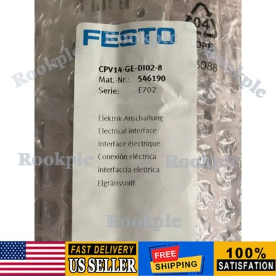 New CPV14-GE-DI02-8 Festo 546190 Fast Shipping Electrical Interface