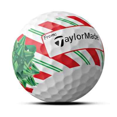 TaylorMade TP5 Pix Stripe Holiday Golf Ball 1 Dozen Limited