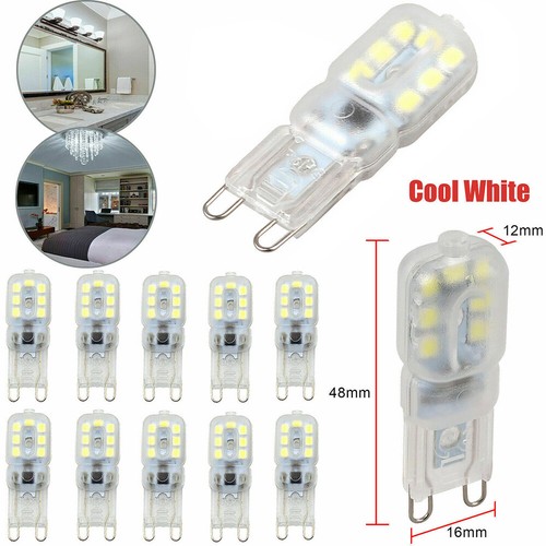 Capsule Light Bulb 3W AC220-240V G9 White LED Dimmable 10X Replace Halogen Lamps - Picture 6 of 20