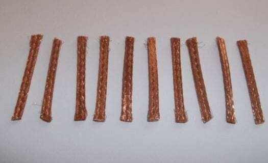Greenhills Slot Parts 100% Copper Pick Up Braids / Brushes x 10 for Scalextric e
