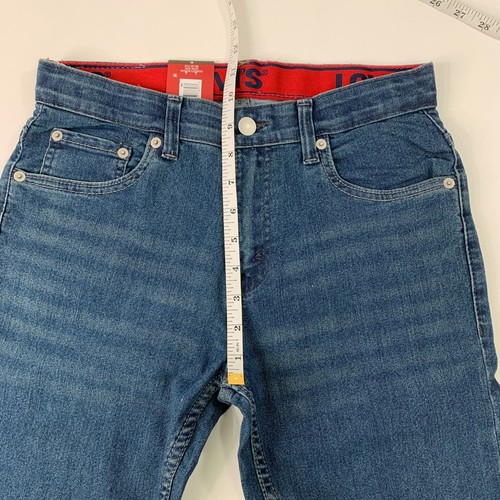 Levi's Boys Youth Jeans 16 511 Slim Flex Stretch Denim Blue Jeans Size 16 - Picture 6 of 7