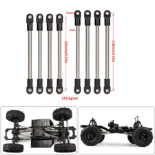 275mm Wheelbase 5mm Steering Rod Link Linkage Set for 1/10 RC Crawler SCX10 D9