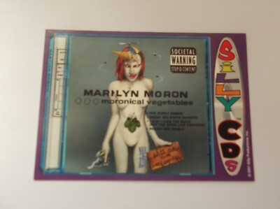 Silly CDs ''MARILYN MORON'' #18 Trading Card USA 2001 - Alter 13+