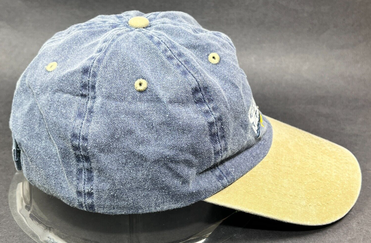 Siesta Key Florida Strap Back Hat Cap Distinctive Blue Distressed