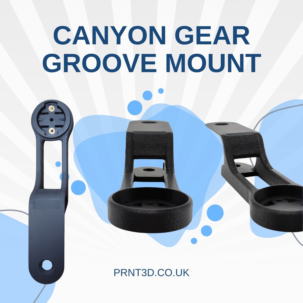Canyon Gear Groove Mount Garmin Wahoo Computer Bike Mount UK