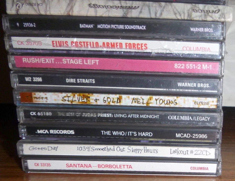 18 CD Rock Lot - Jimi Hendrix Rush Nico Montrose Roger Waters Who Prince Foto 3 de 3