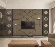 3D Brown Pattern ZHUA20727 Wallpaper Wall Murals Removable Self-adhesive Ann 24