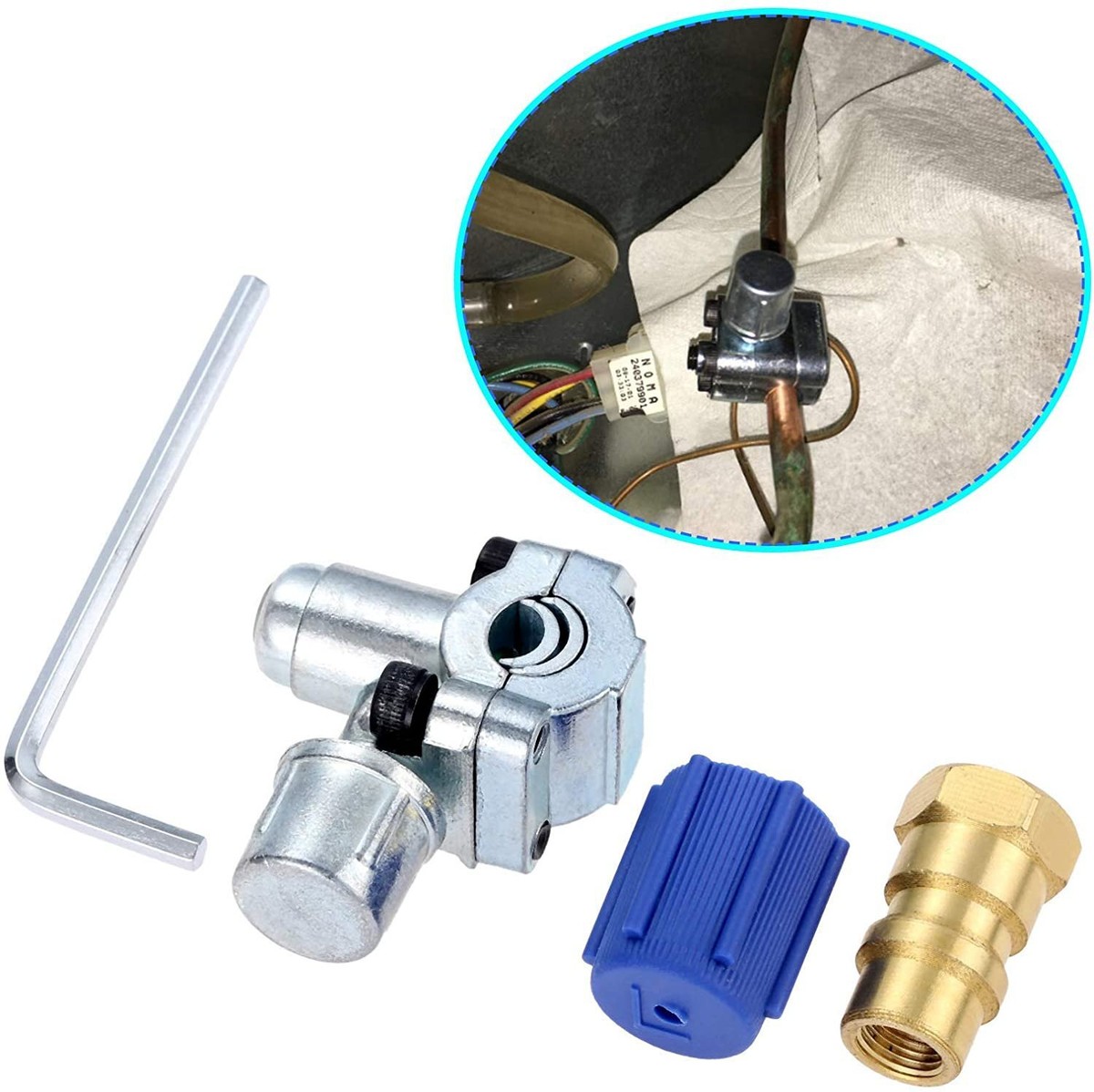 Bullet Piercing Valve, OD 3/8 Inch (BPV38) - Pack Of 12 By Sealed Unit Parts Company (SUPCO) - View #10