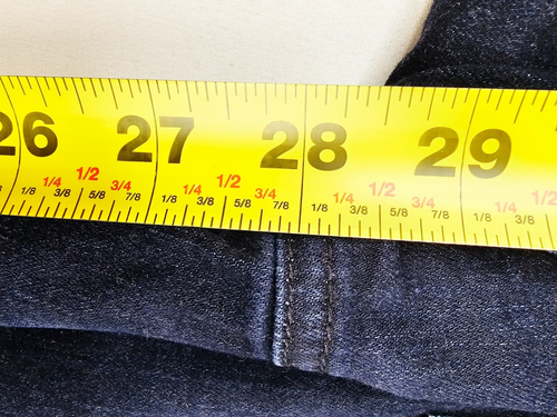 Tommy Bahama Größe 2 Damenjeans 28" Schrittlänge hoher Bund Knöchel blau Boracay indigo - Bild 7 von 13