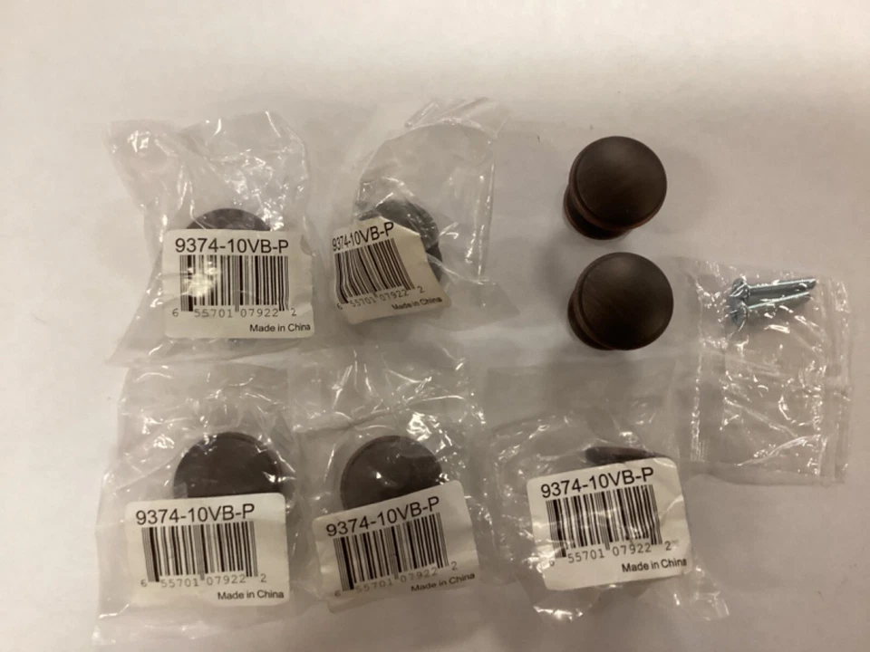 7pk Ventaja Tradicional Dos Perillas Verona Bronce En Niveles. 9374-10VB-P Foto 2 de 4