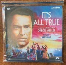 Its All True Laserdisc, 1994 