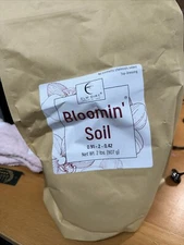 Elm Dirts Bloomin’ Soil .91-2-0.42 —2 Lbs NIB