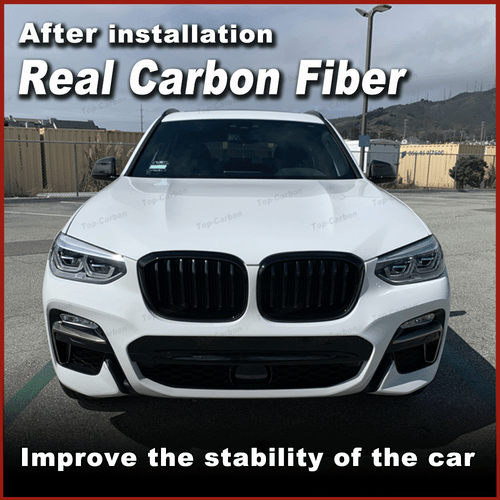 Calotte specchietti in carbonio ricambio adatte per BMW X3 F25 X4 F26 X5 F15 X6 F16 14-18 - Foto 2 di 11