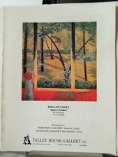 DONALD VOGEL / FRANK DUVENECK ART PIECES   ORIG VTG 1974 ADVERTISEMENT,