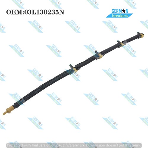 Audi Seat Skoda VW 2 TDi 08 To 16 Fuel Leak Off Injector Return Pipe 03L130235N - Picture 3 of 4