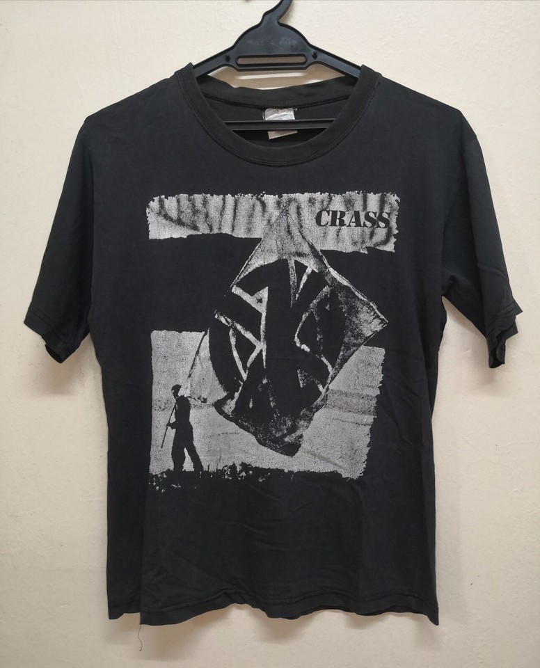 Crass band shirt vintage black unisex graphic printed full Crass band shirt vintage black unisex graphic printed full