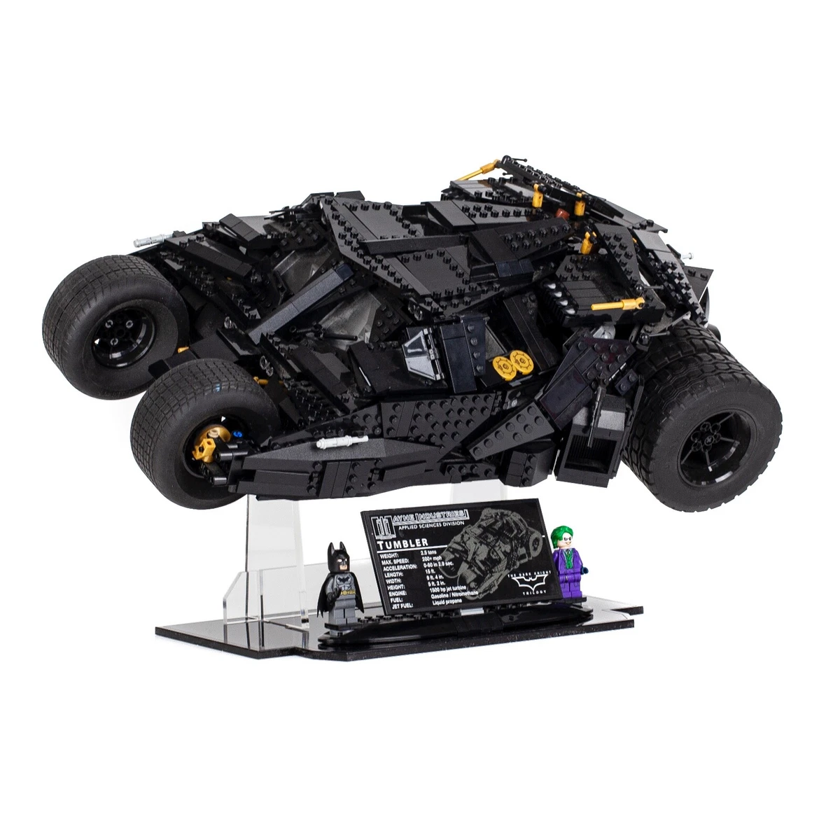 apologi bro Kostume Acrylic Display Stand for LEGO Batman Tumbler 76023 | eBay