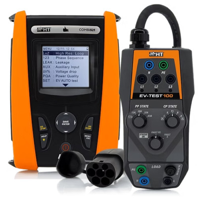 HT Instruments COMBI521EV Multifunction Installation, PQA, EVSE T