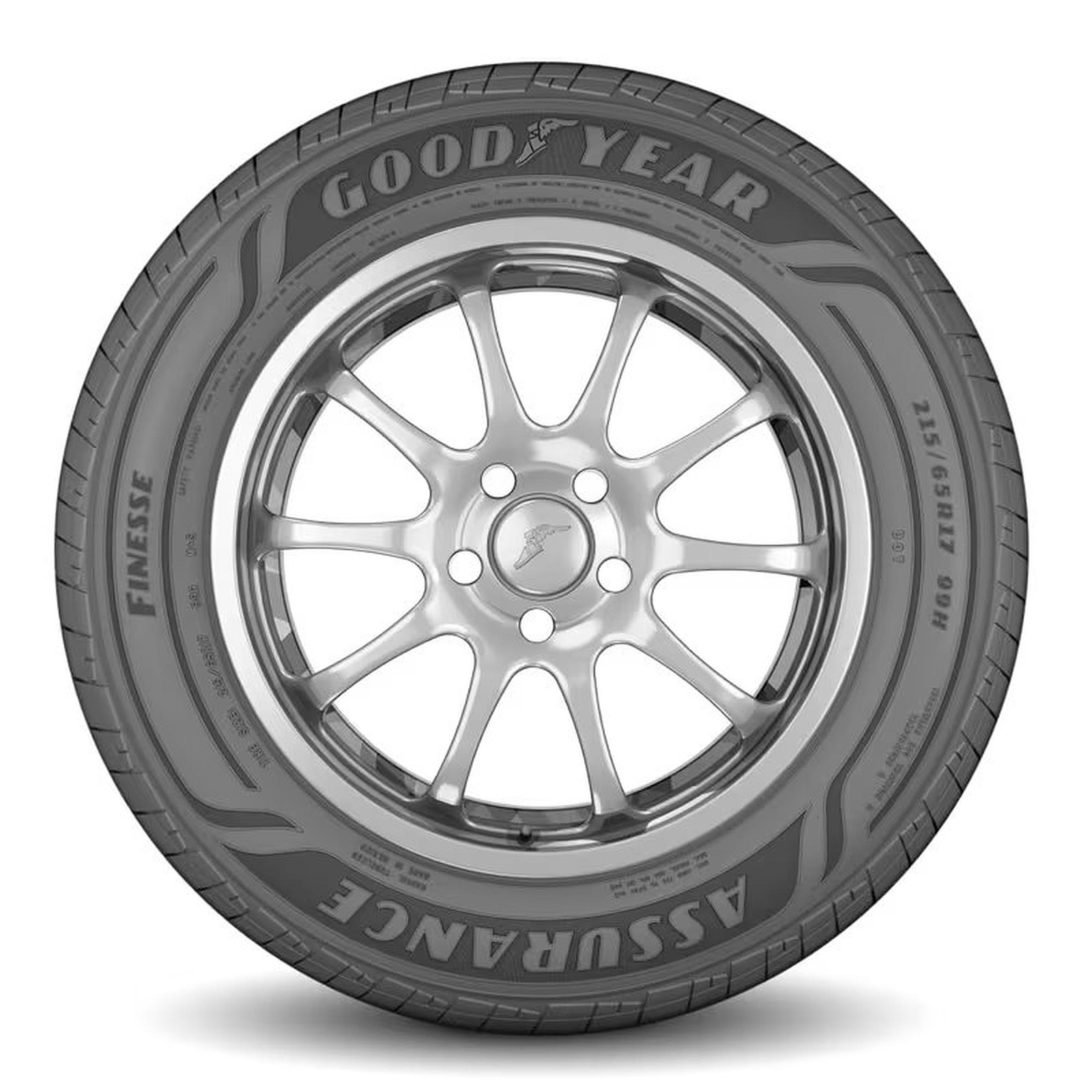 4 New Goodyear Assurance Finesse - P235/60r18 Tires 2356018 235 60 18 ...