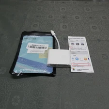 Ligthning Camera Micro SD TF Memory Card Reader USB Female Adapter