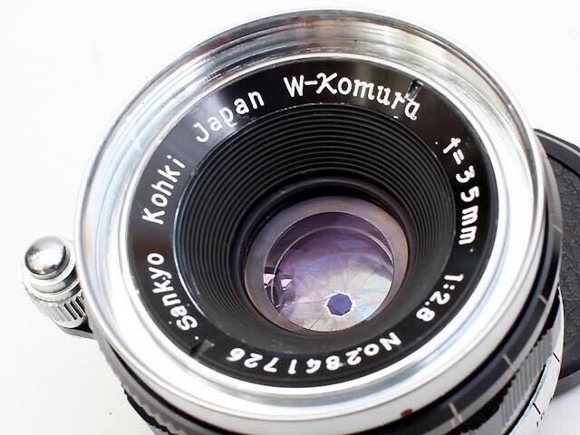 Sankyo Kohki W-Komura 35mm F2.8 Mf Weitwinkel Prime Objektiv Sankyo Kohki W-Komura 35mm F2.8 Mf Weitwinkel Prime Objektiv