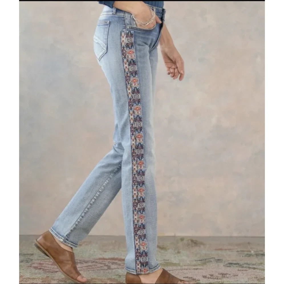 Driftwood embroidered hotsell jeans