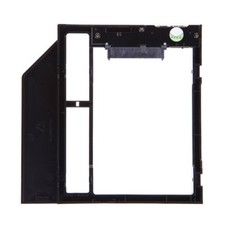 9.5mm 2.5" SATA 2nd HDD SSD Hard Drive Caddy for Laptop CD/DVD-ROM Optical Bay
